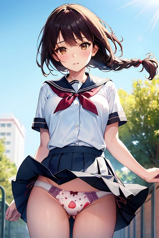 発情JKのパンツ見せ サンプル8ページ目