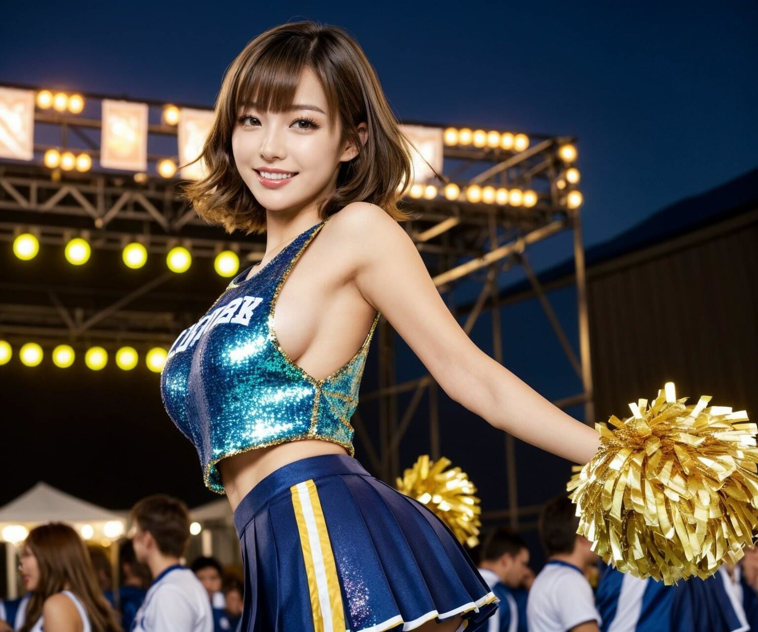 チアガールエロ写真集_可愛いギャルがチアリーダーに！ドキドキが止まらない？！セクシーでエッチな画像集 サンプル3ページ目