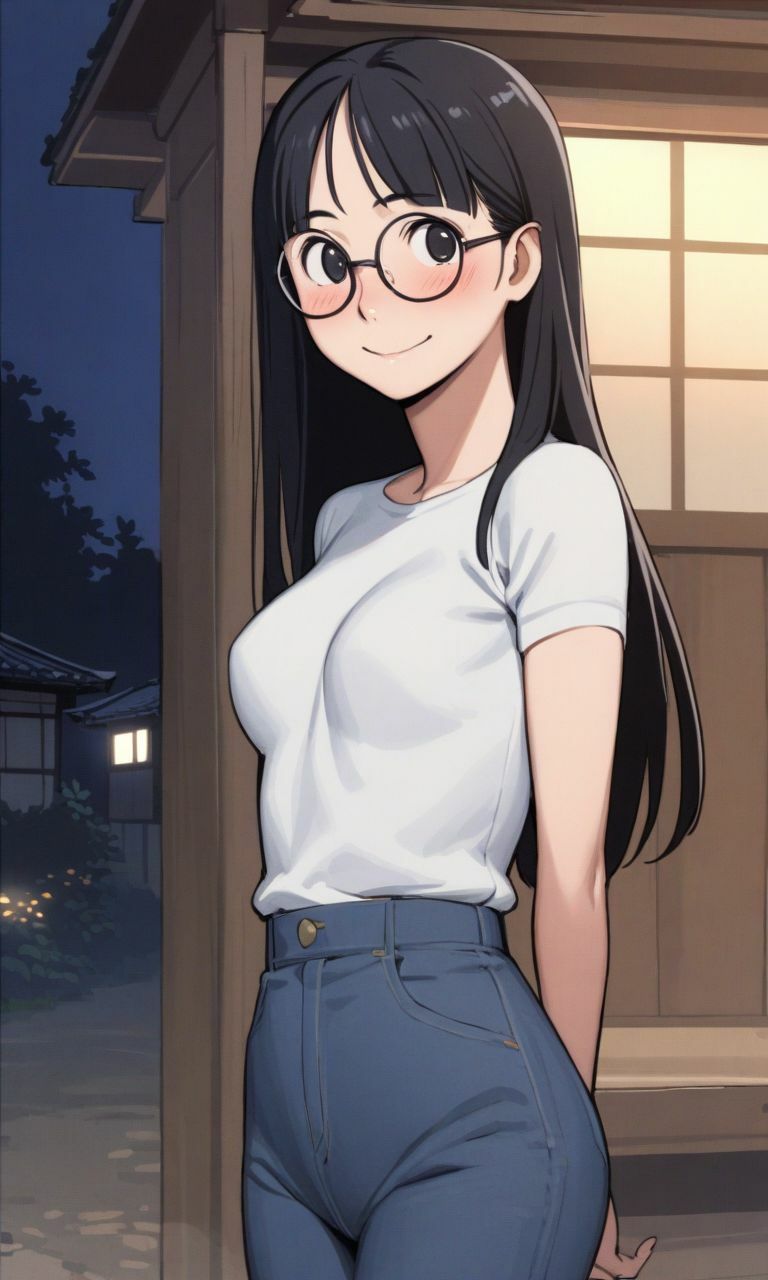 田舎の地味子さんと生エッチ。 サンプル1ページ目
