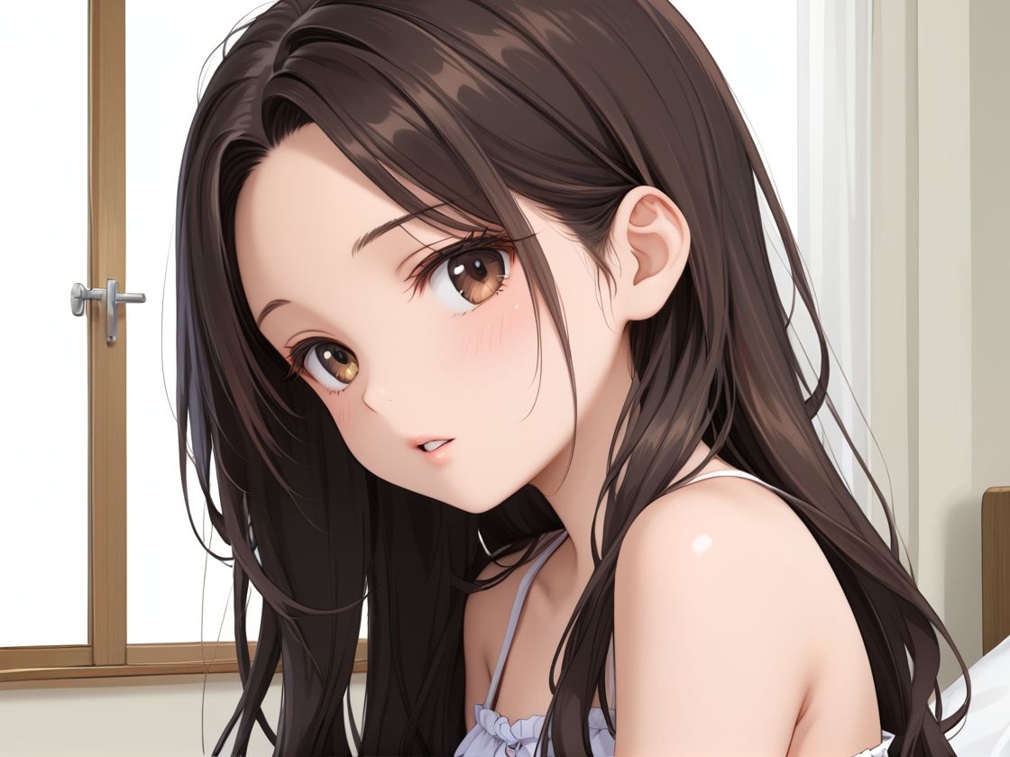 寝ている巨乳人妻のお尻に後ろから種付けする サンプル1ページ目