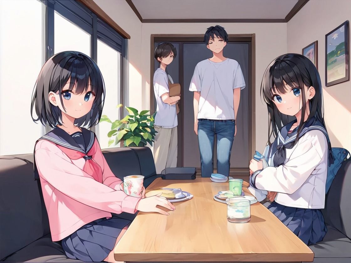 両親が不在中に、可愛い妹を性指導してあげた サンプル1ページ目