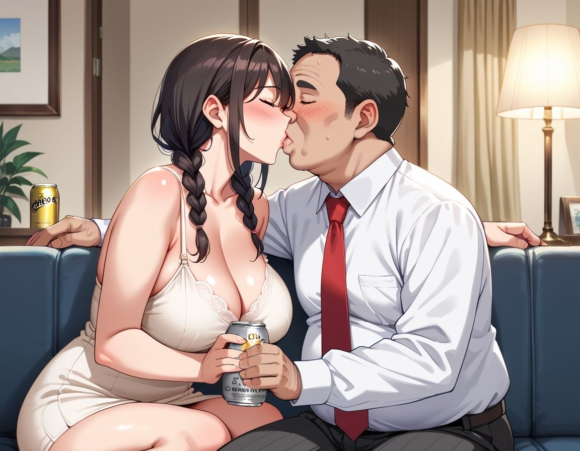 爆乳妻の寝取らせ賄賂 サンプル2ページ目