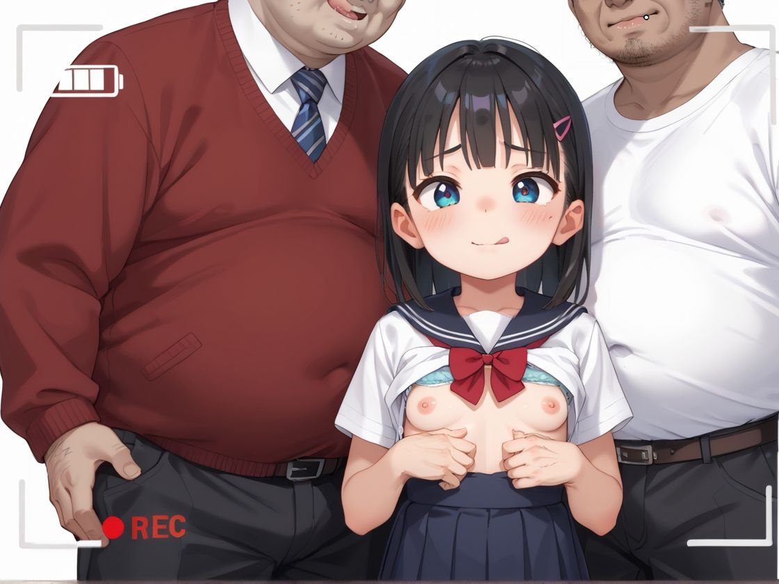 ロリな妹はおじさんたちの性奴● サンプル5ページ目