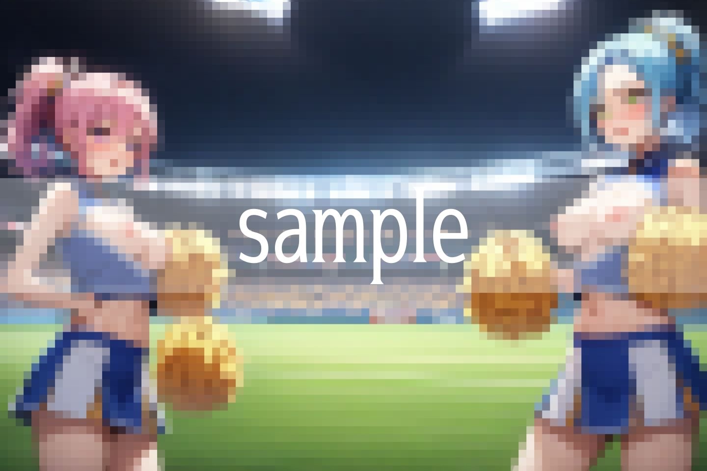いつもぷるんぷるんのポロリ応援団 サンプル3ページ目