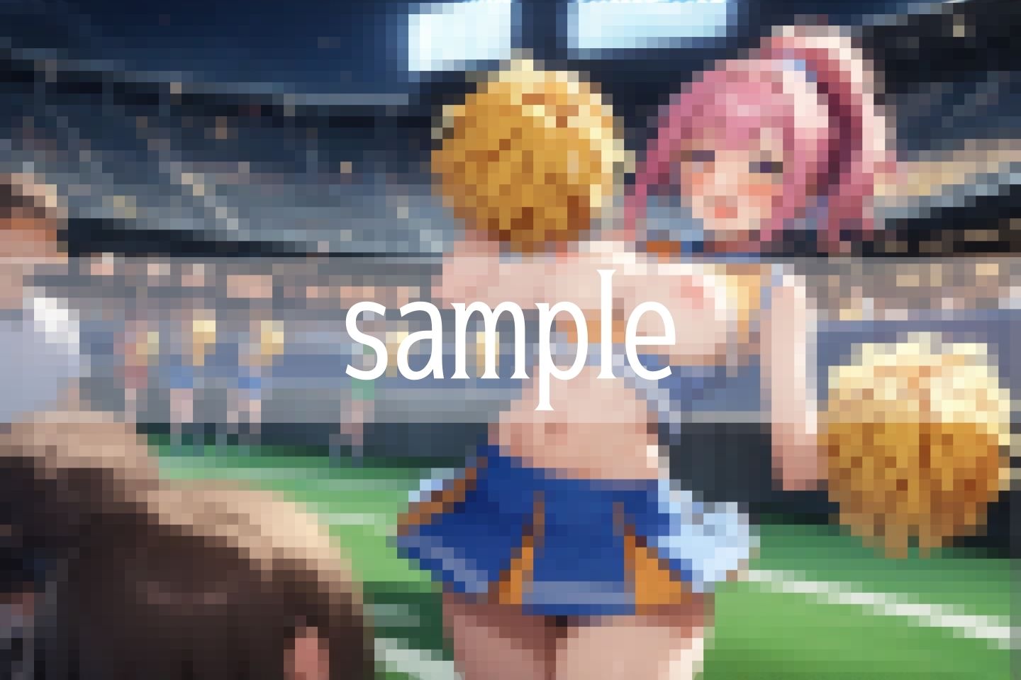 いつもぷるんぷるんのポロリ応援団 サンプル5ページ目