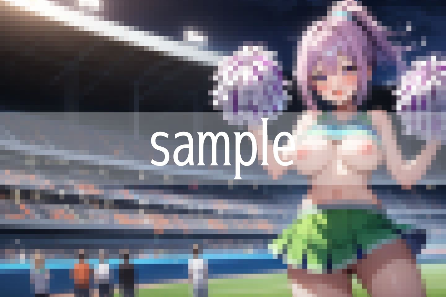いつもぷるんぷるんのポロリ応援団 サンプル9ページ目
