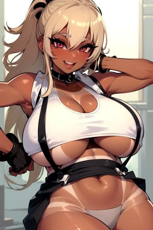 AIグラビアCG集 爆乳ギャルティファ サンプル2ページ目