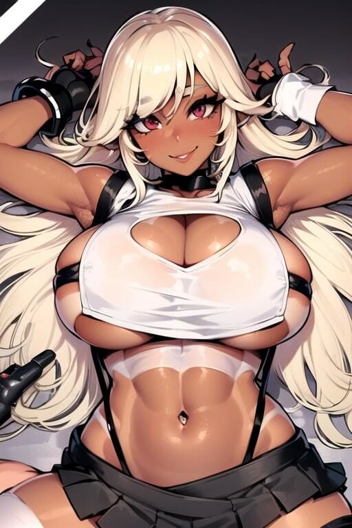 AIグラビアCG集 爆乳ギャルティファ サンプル5ページ目