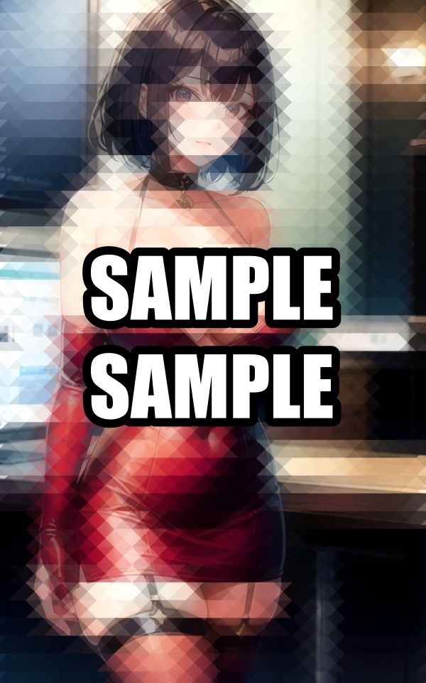 スリットドレス美女イラスト集 サンプル1ページ目