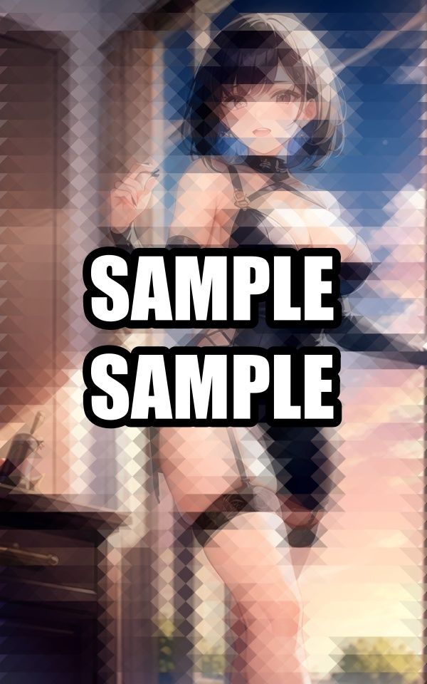 スリットドレス美女イラスト集 サンプル3ページ目