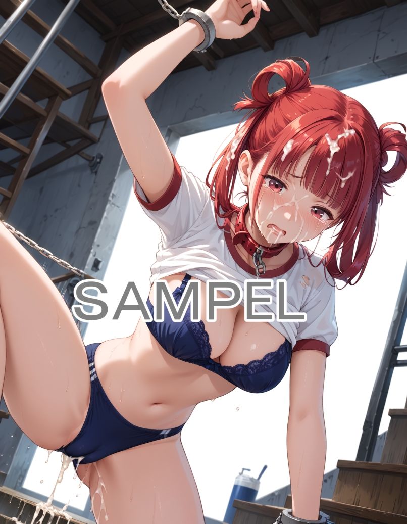 女子校生を体操服のまま捕獲し強性顔射＆中出し サンプル1ページ目