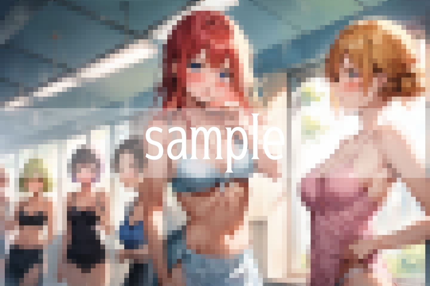 ぽろ学///みんな大きな巨乳たわわで恥ずかしくないよ サンプル1ページ目