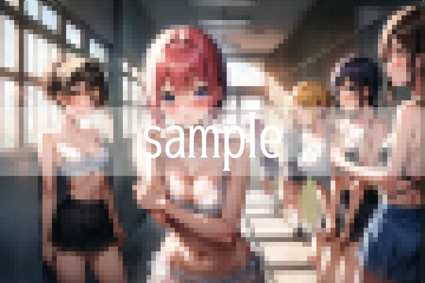 ぽろ学///みんな大きな巨乳たわわで恥ずかしくないよ サンプル3ページ目