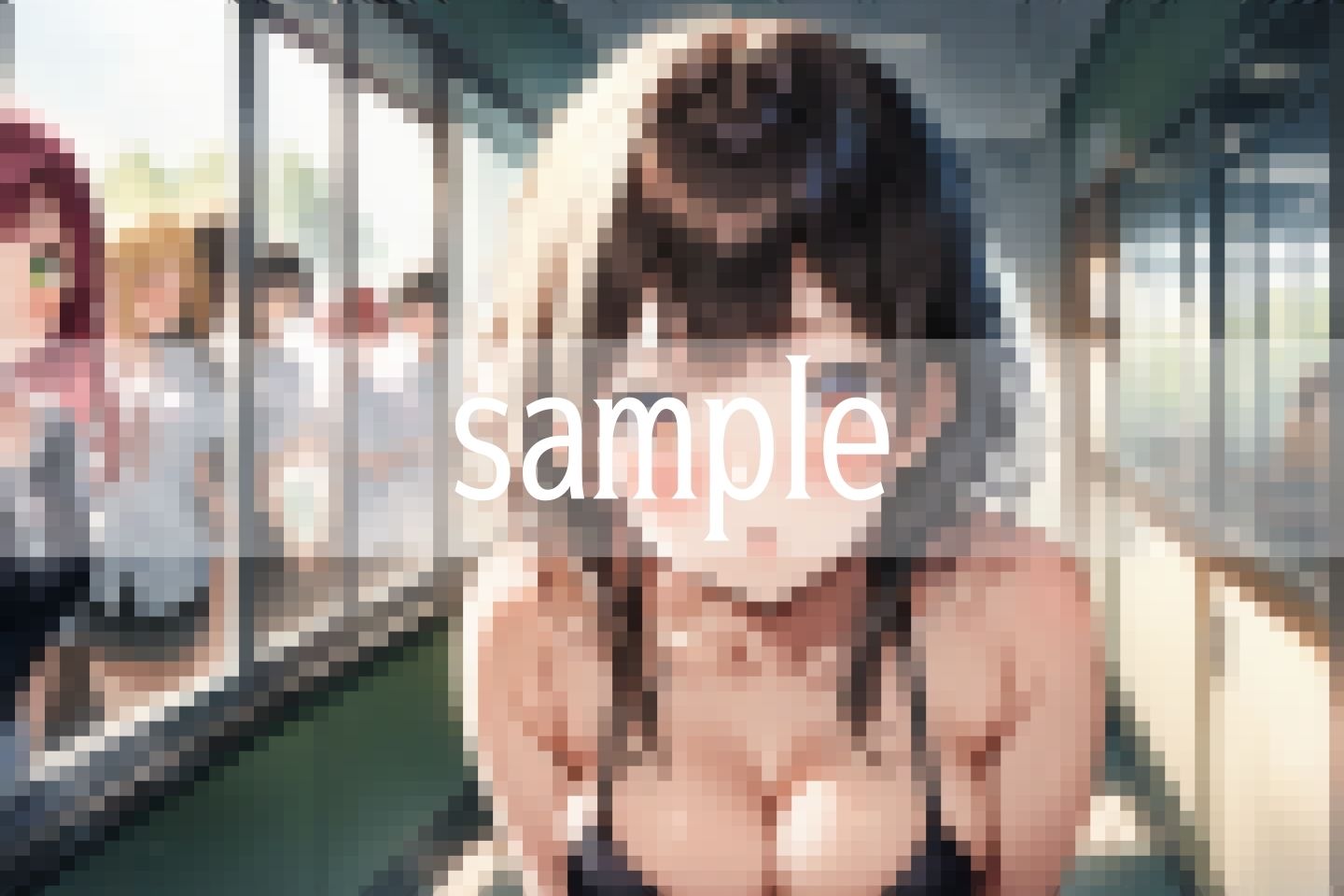 ぽろ学///みんな大きな巨乳たわわで恥ずかしくないよ サンプル6ページ目