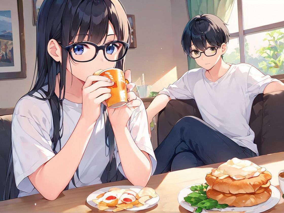 ある日、ニート妹のオナニー姿を目撃してしまう... サンプル1ページ目