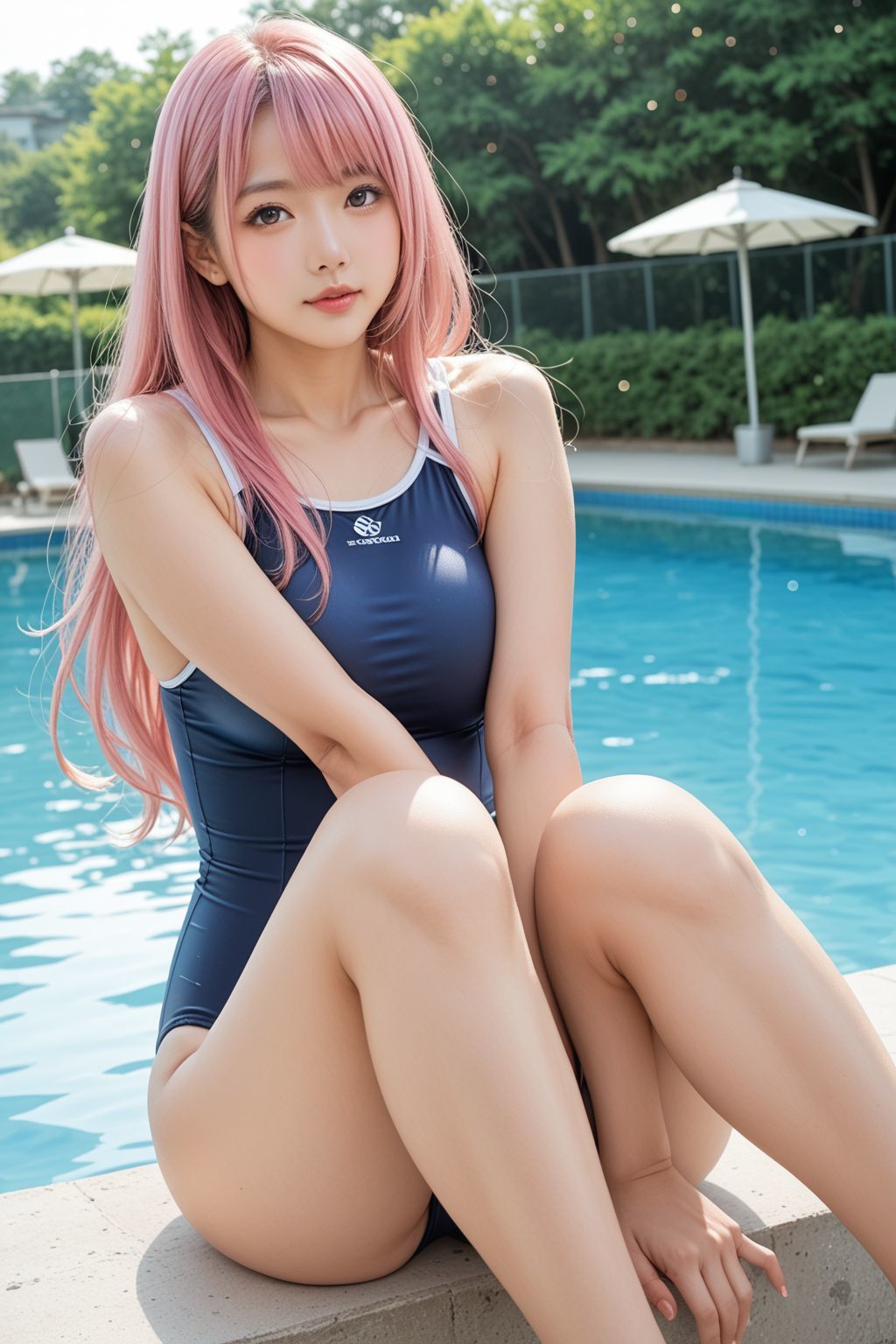 君だけの夏物語〜スクール水着1（巨乳編） サンプル1ページ目