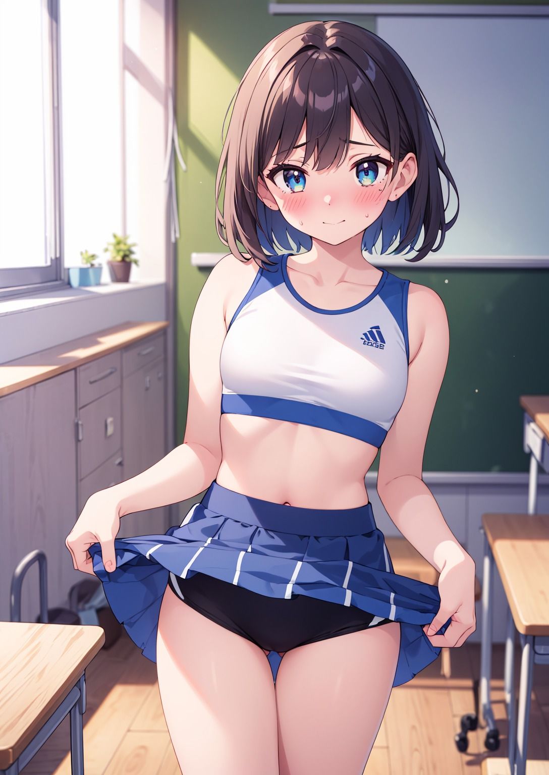 【JK下着図鑑 2】恥ずかしそうな顔で下着見せてください！ サンプル10ページ目