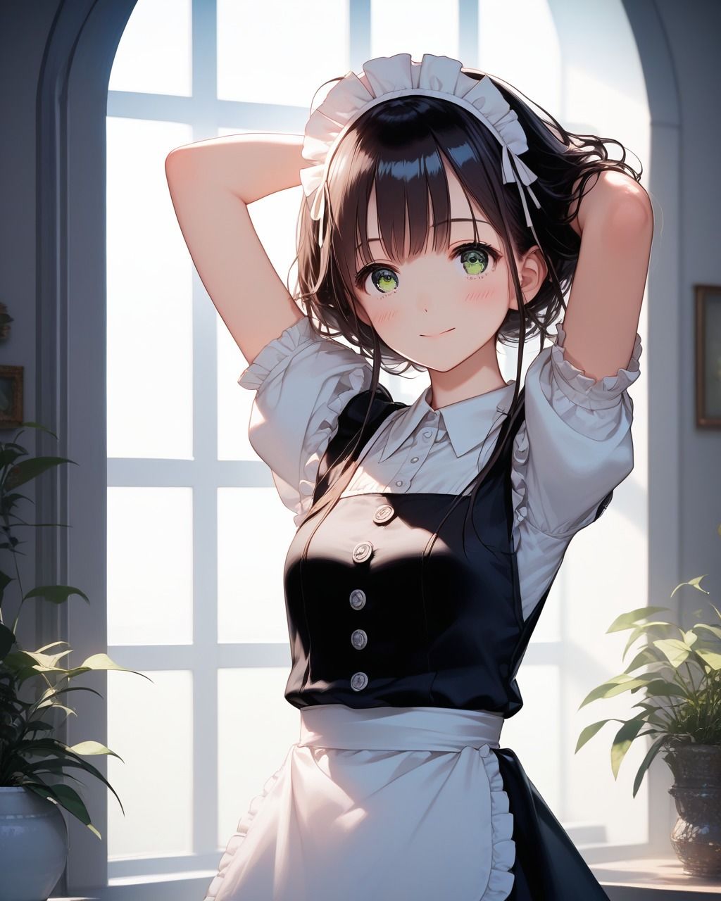 ちょっとエッチなメイドさん サンプル4ページ目