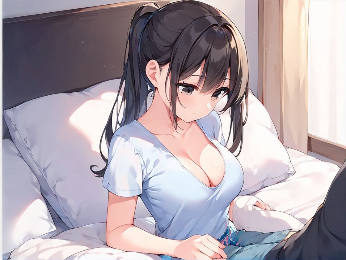 女子校生の義妹との同居生活がスタート。朝も晩もお口にしゃぶらせて...？ サンプル2ページ目