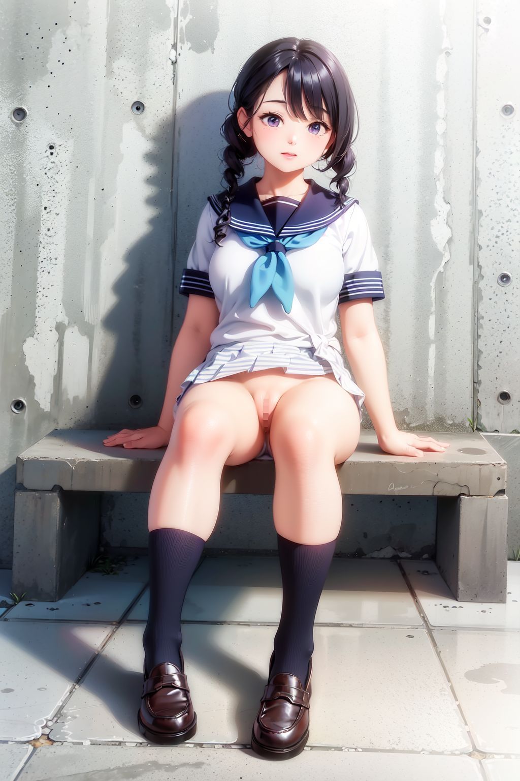 坂道系女子校生・二期生  僕が見たかったおっぱいとおまんこ サンプル7ページ目