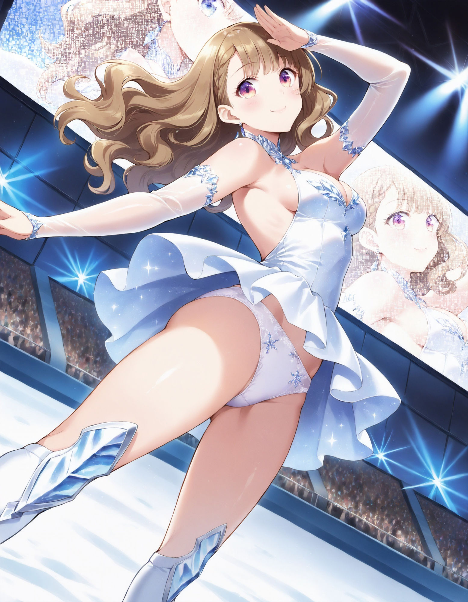 フィギュアスケートでパンチラ サンプル1ページ目