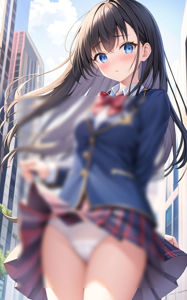 風チラしちゃう、美女パンツ サンプル1ページ目