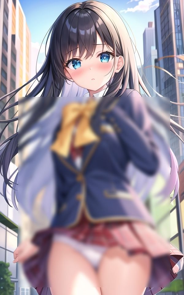 風チラしちゃう、美女パンツ サンプル2ページ目