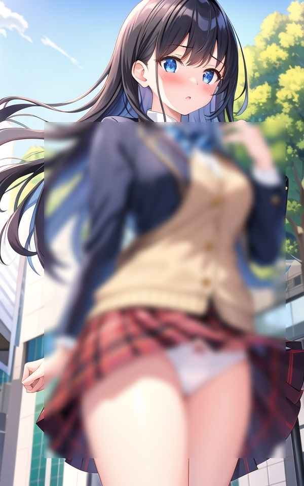 風チラしちゃう、美女パンツ サンプル3ページ目