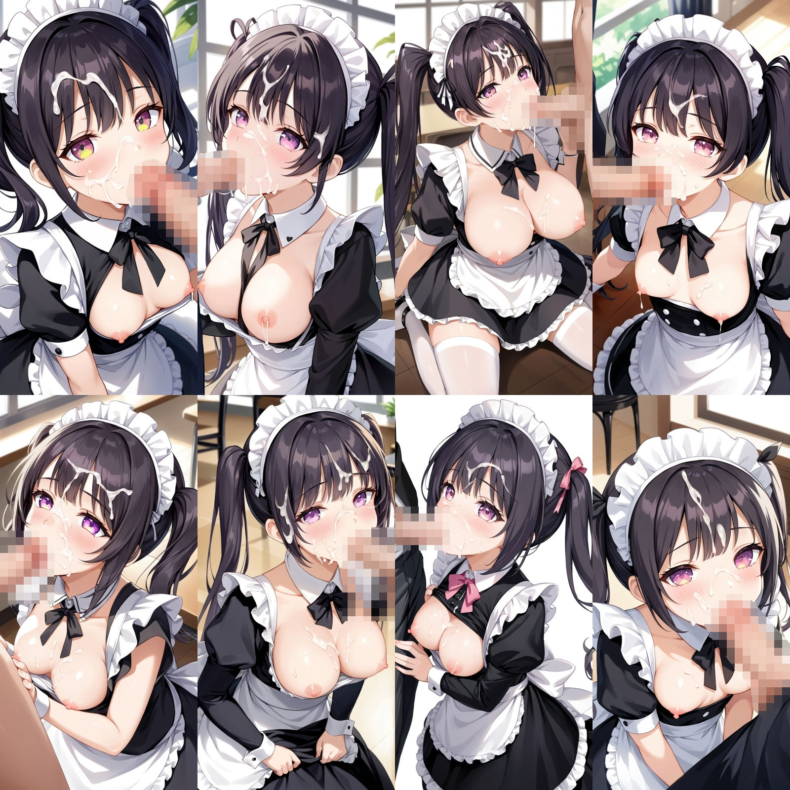 ご奉仕メイド喫茶 -エッチなサービス付き-【500枚】 サンプル6ページ目