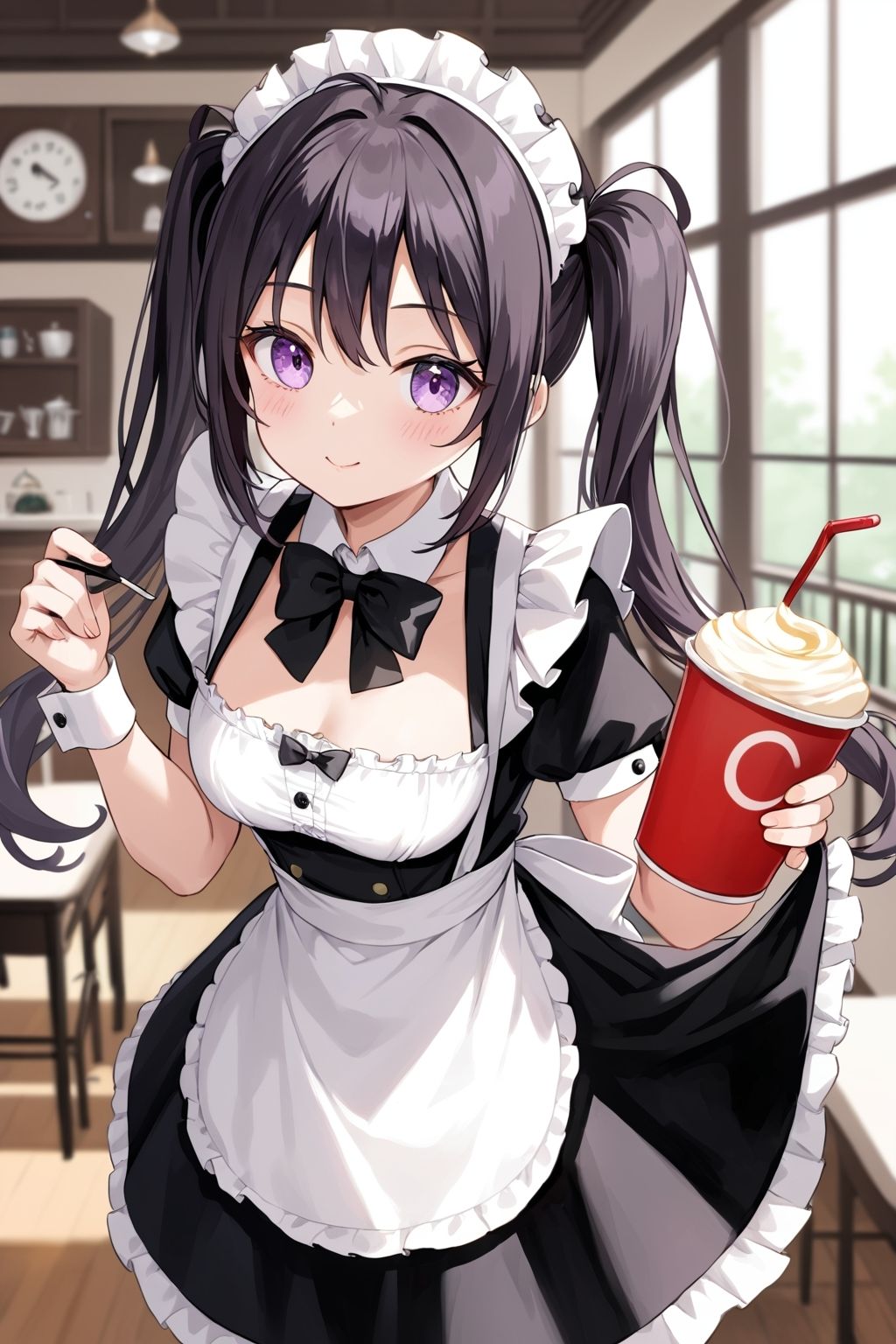 ご奉仕メイド喫茶 -エッチなサービス付き-【500枚】 サンプル10ページ目