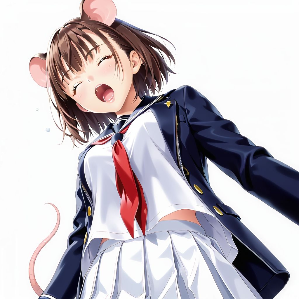 ネズミ学園。まだ冬眠してたいのに。 サンプル1ページ目