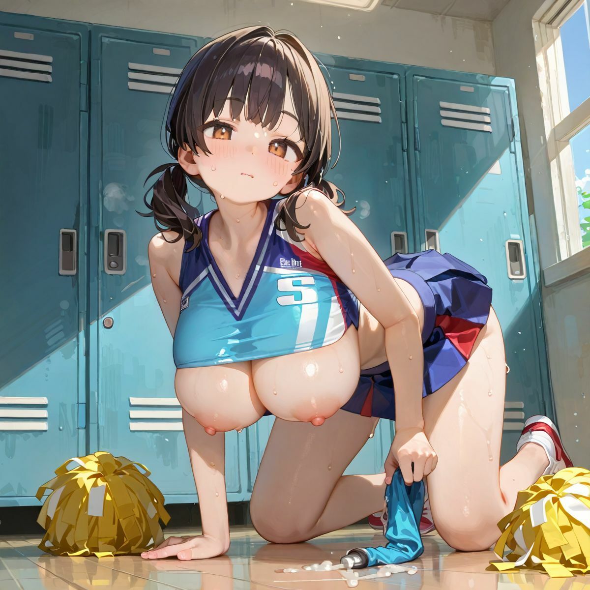 絶対応援！小悪魔チアガールによる射精管理合宿02 サンプル7ページ目