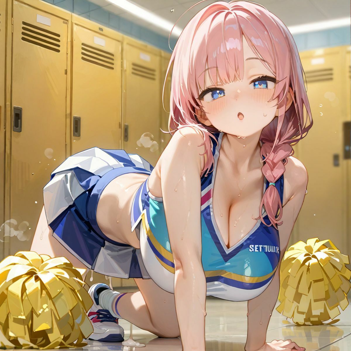 絶対応援！小悪魔チアガールによる射精管理合宿04 サンプル7ページ目