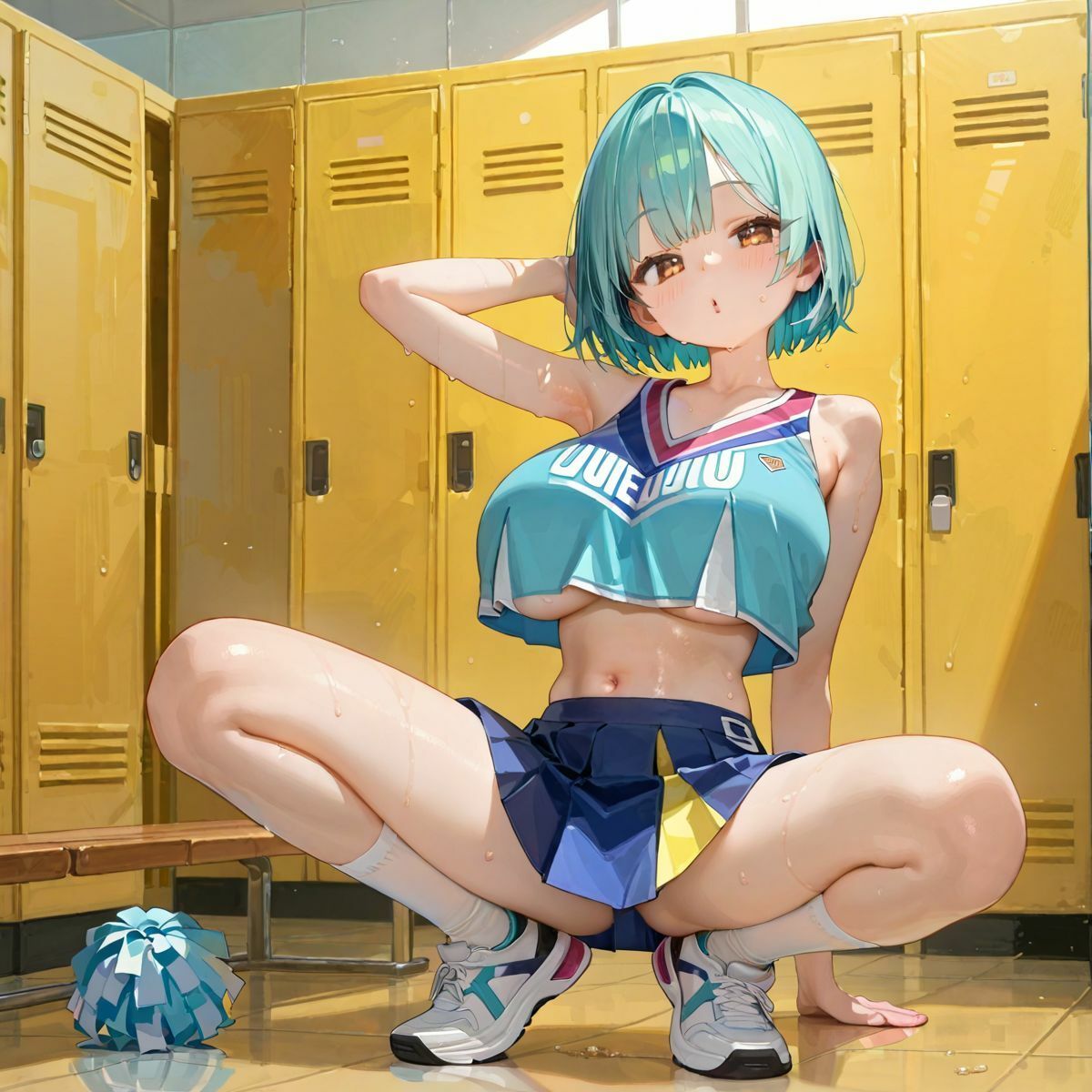 絶対応援！小悪魔チアガールによる射精管理合宿06 サンプル1ページ目