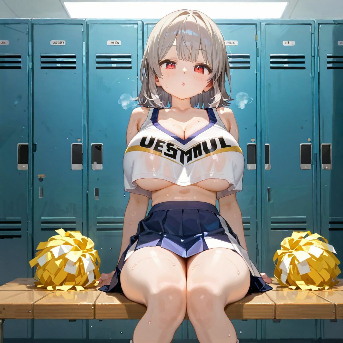 絶対応援！小悪魔チアガールによる射精管理合宿06 サンプル3ページ目