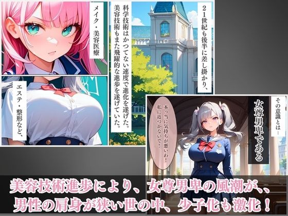 拘束学園〜白ギャル編〜【セリフ入有】 サンプル1ページ目