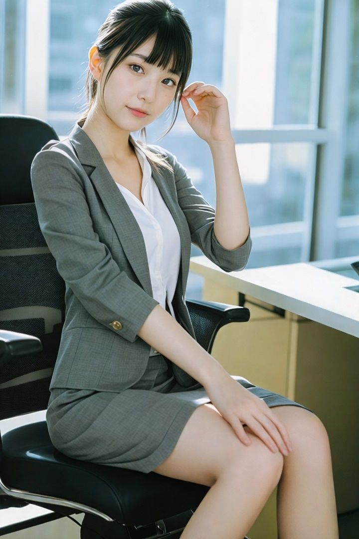 脱がす写真集 オフィス編2 サンプル2ページ目