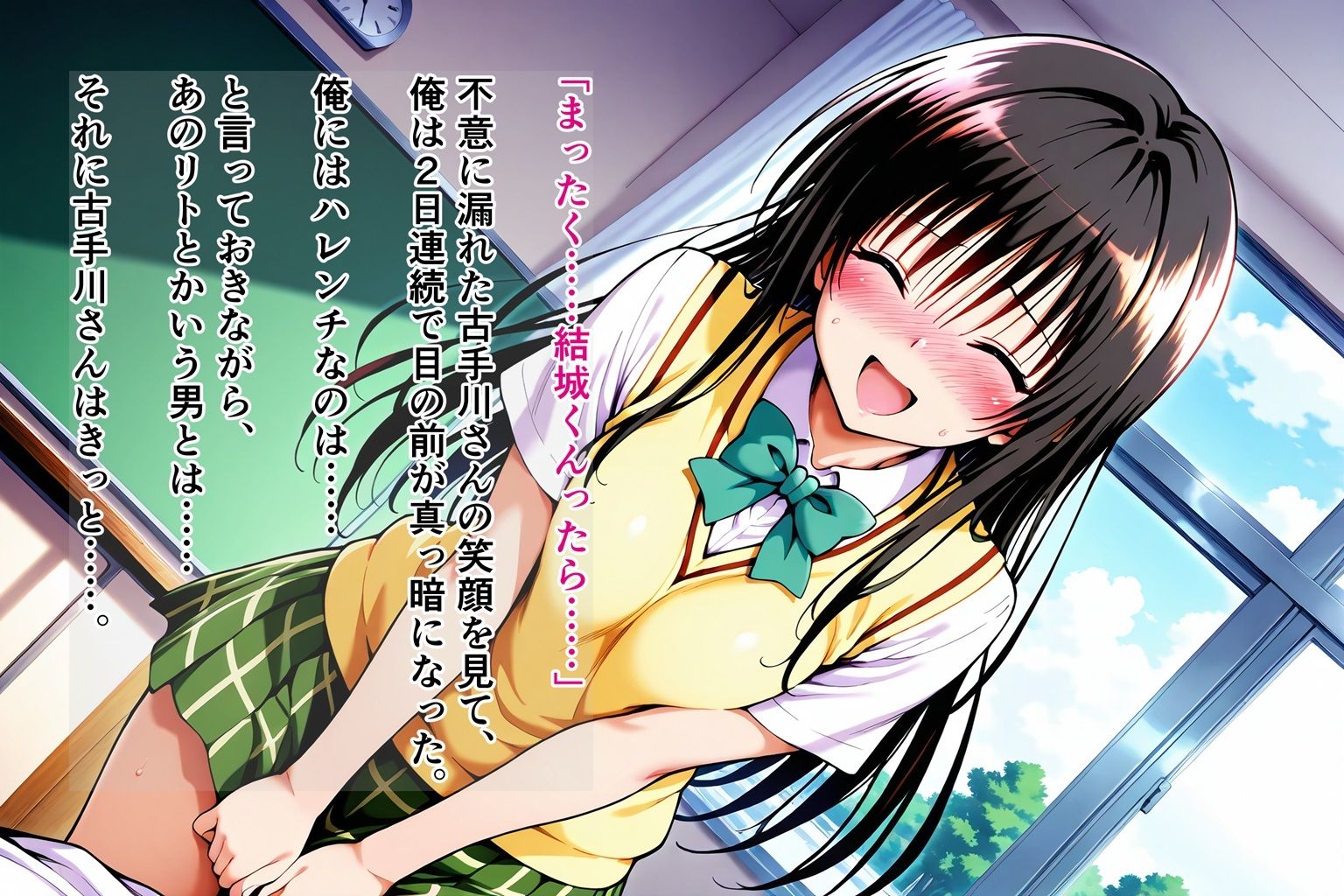 洗脳幻想『私がハレンチな雌になった日』古手川 サンプル7ページ目