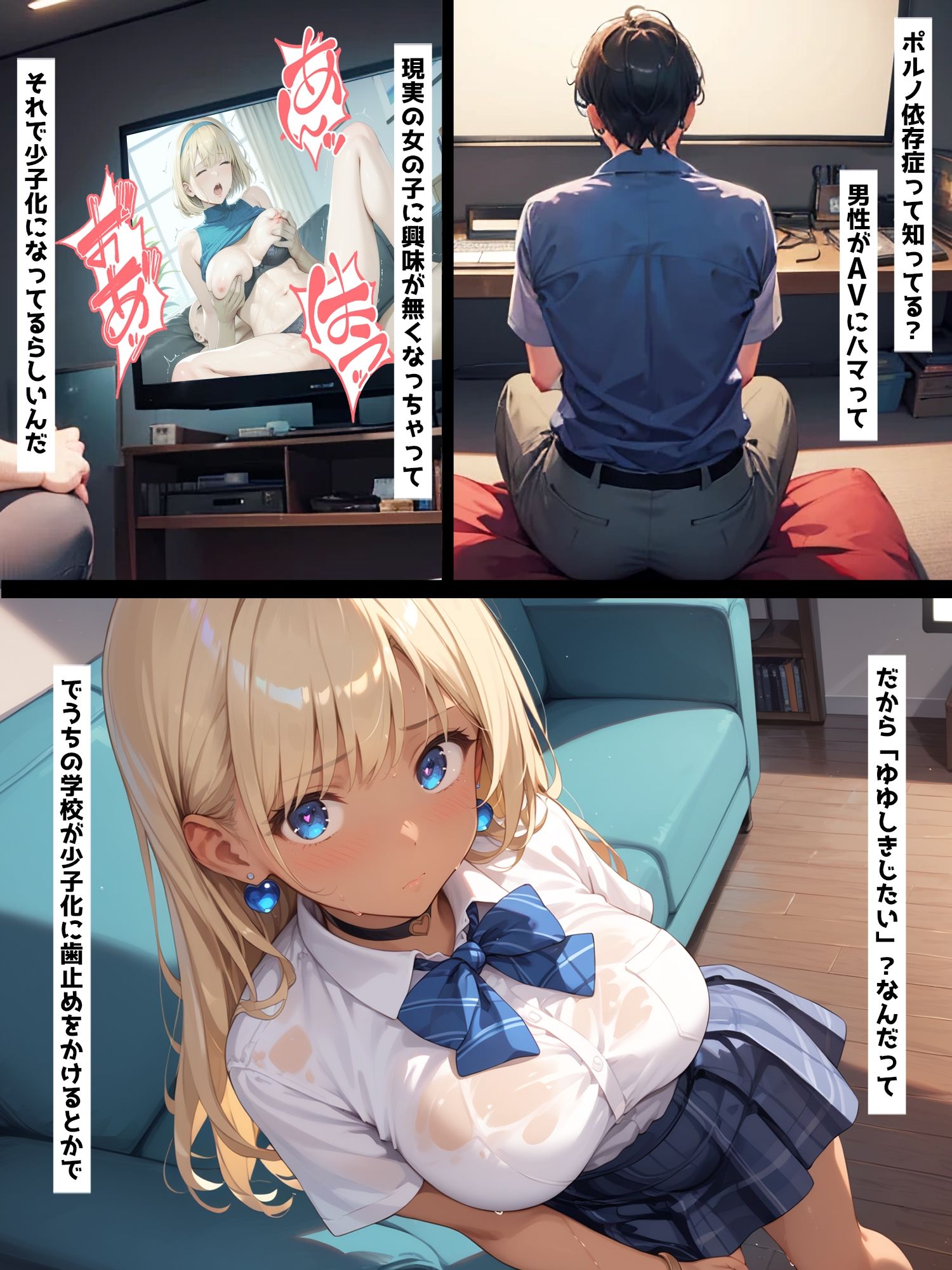 性教育学園X やりまくり！SEXボランティア編2 vol.30【セリフ入有】 サンプル1ページ目