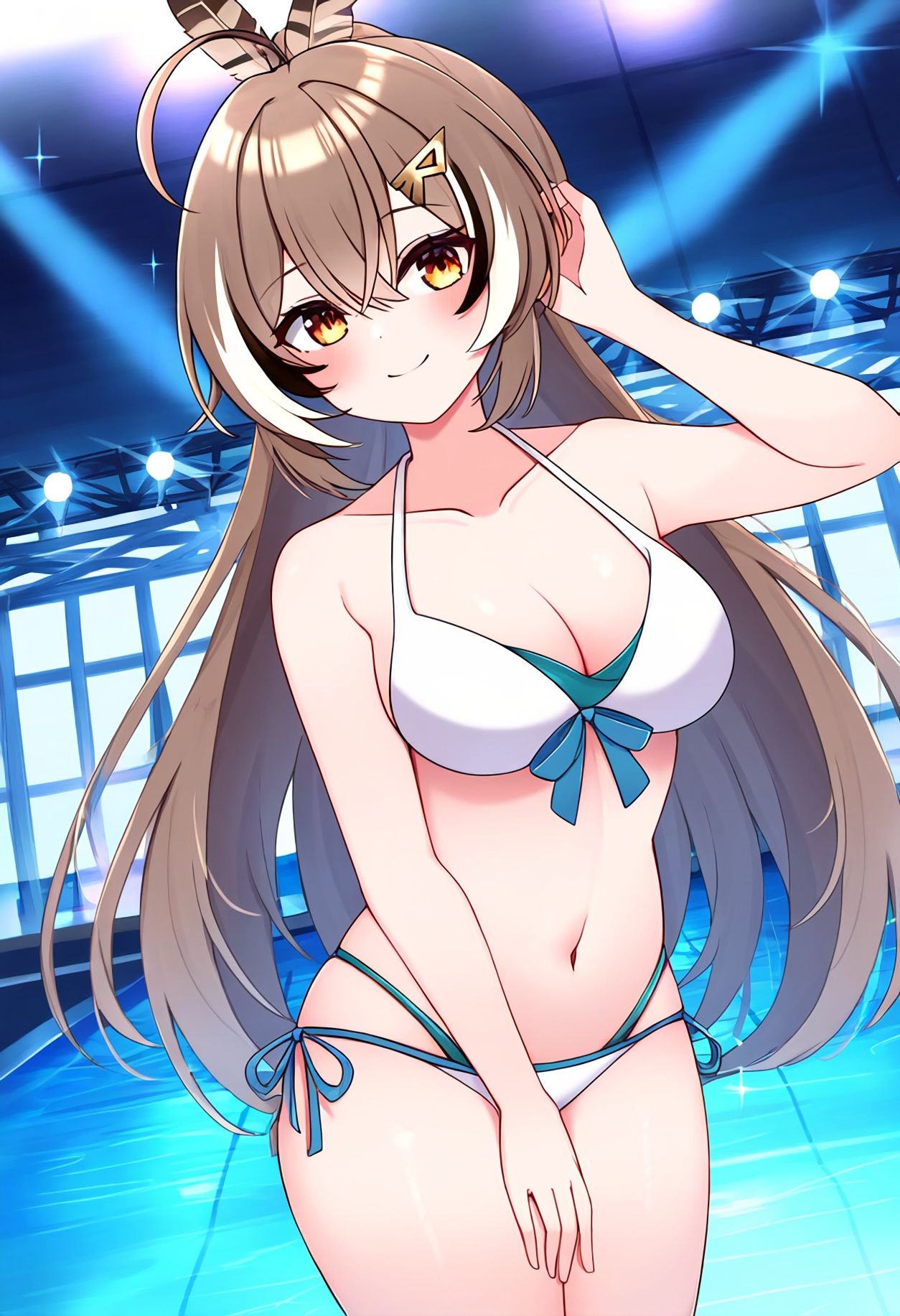 【買い切り版】バーチャル衣装故障で羞恥ムメイ（English translation included） サンプル4ページ目