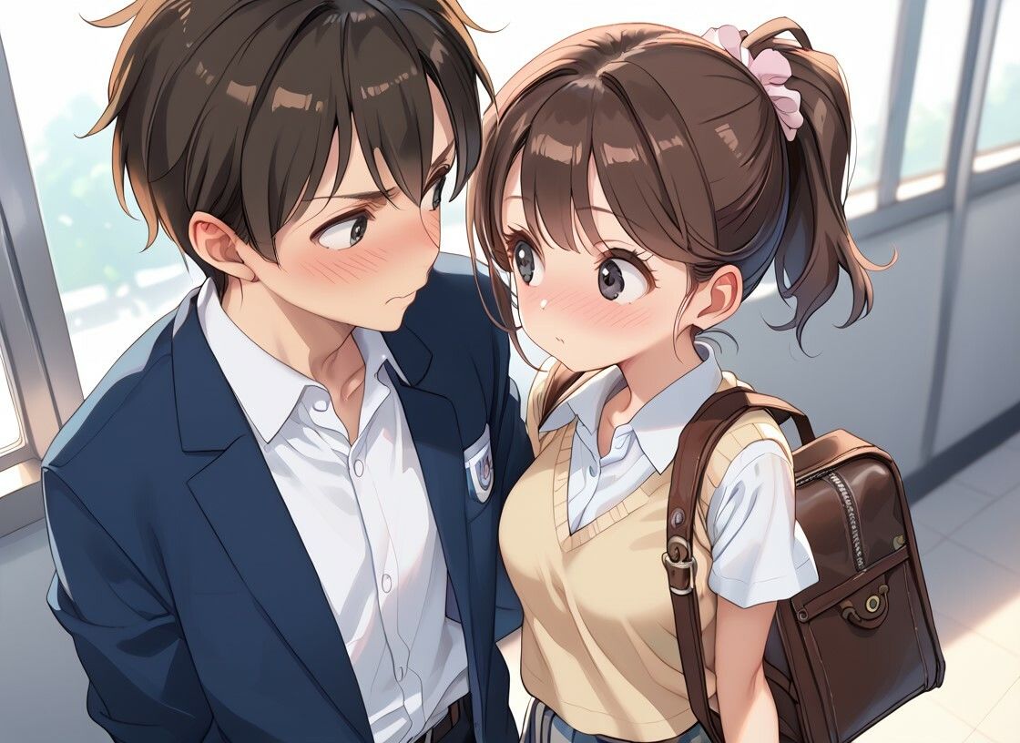 ノーブラ女子校生の中出しおねだり サンプル2ページ目