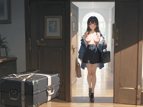 広々とした◯生寮で女子◯◯生と中年おやじ管理人が2人きり… 禁断関係に興奮した二人は相性良すぎて合体する年末年始 サンプル1ページ目