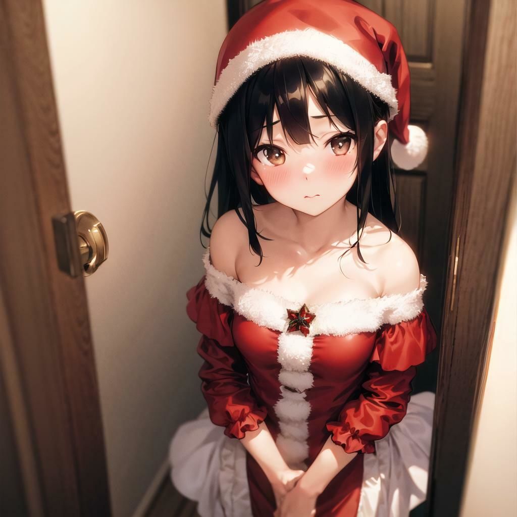 立ちバックフェチ サンタ娘編 サンプル7ページ目