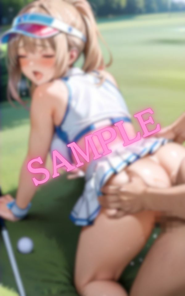 野外でプレー中に後背位で突かれる美人ゴルファー サンプル3ページ目