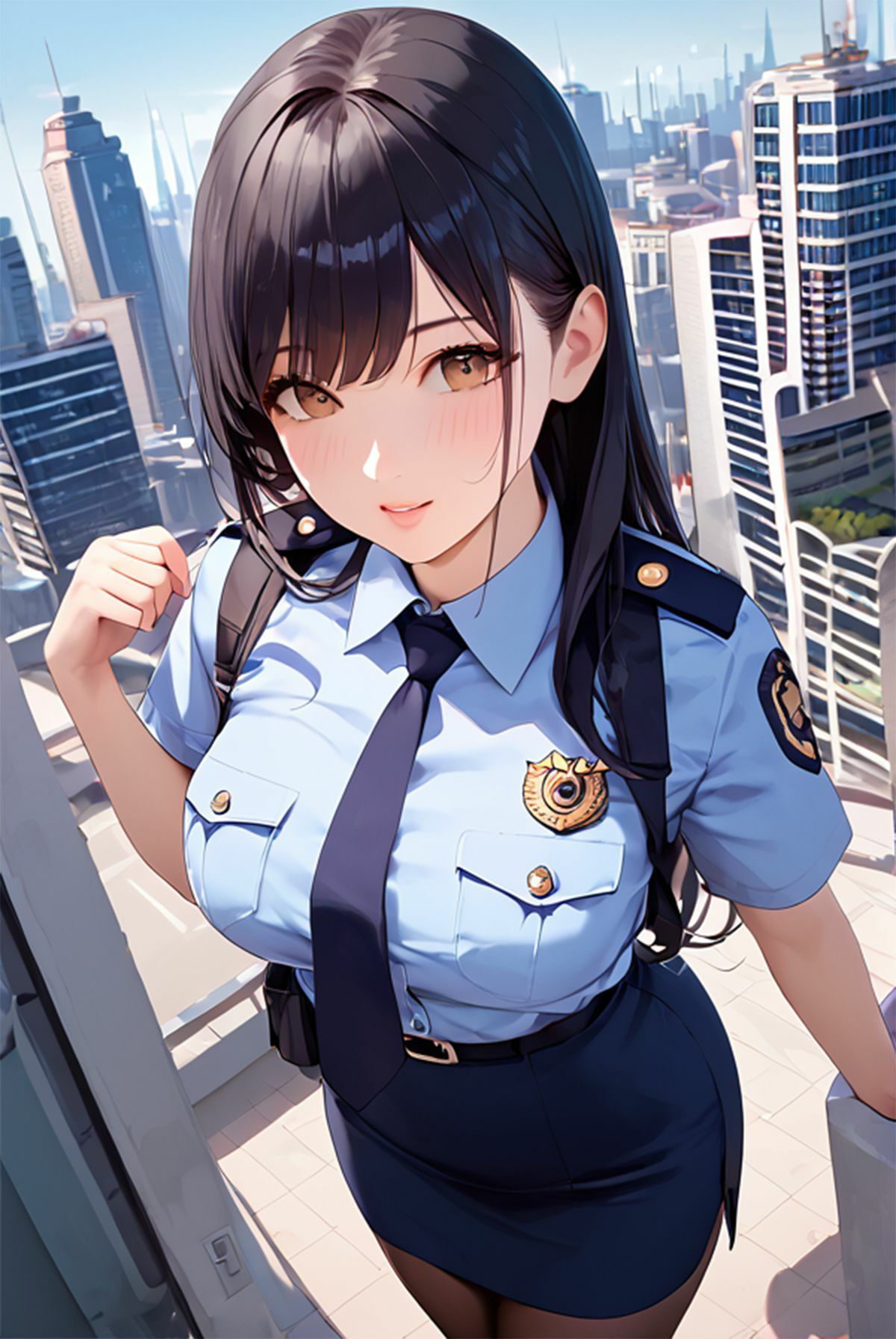 ハイアングル宣言 vol.04 女性警察官 サンプル1ページ目