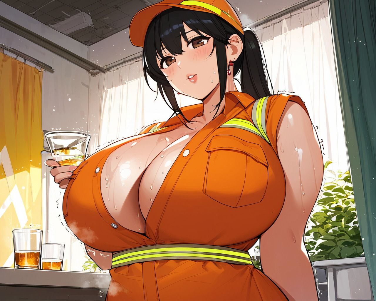 超巨乳現場性監督 サンプル3ページ目