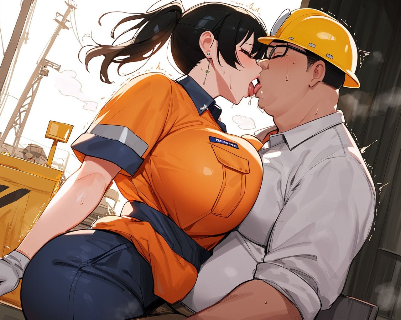 超巨乳現場性監督 サンプル4ページ目
