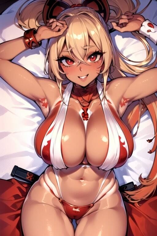 AIグラビアCG集 爆乳ギャル舞 サンプル5ページ目