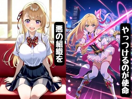 変身ヒロインが敗北拘束と機械姦・触手責めで調教されて闇堕ち性奴●に サンプル1ページ目