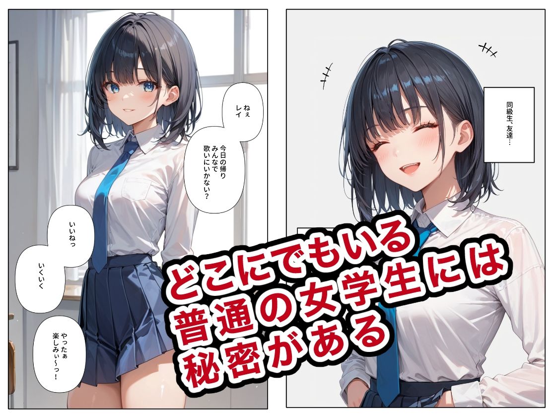 女学生スパイの奮闘 サンプル1ページ目